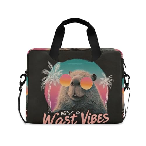 Funda para portátil 15.6 pulg con asa y correa de hombro miniatura 1