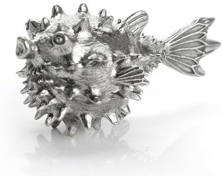 Royal Selangor 014643R Vinifera Puffer Fish Aerator, One Size, Pewter