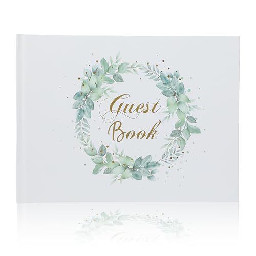 Libro degli Ospiti Matrimonio - Libro Degli Ospiti per Guest Book Matrimonio - 120 pagine 23x17.8 cm carta di alta qualità design semplice copertina rigida perfetto per matrimoni e anniversari