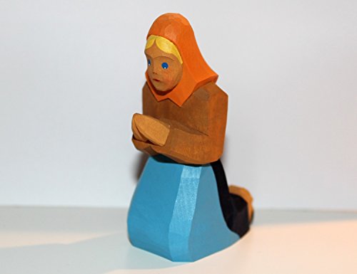 Lotte Sievers-Hahn betende Frau kniend mit Baumwollbeutel Krippenfigur Cover