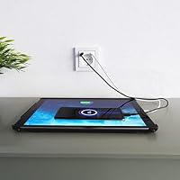 Steckdose Schnellladegerät USB-C USB-A PD 3.0 QC Kindersicherung Standard Unterputz Wand kompatibel mit GIRA Jung Merten Busch Jaeger Reinweiß Alpinweiß Smartphone Tablet Power Delivery Quick Charge – Ansicht 3