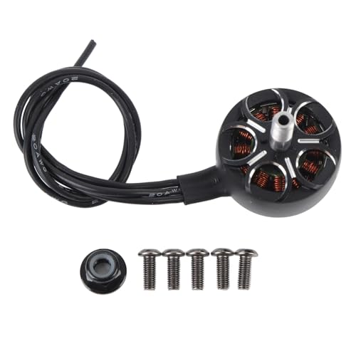 Motor sin escobillas 1500KV Alto rendimiento Gran torsión 4 8S 33 6V Motor de avión RC para FPV Racing Drone Carcasa de aleación de aluminio Eje de acero inoxidable