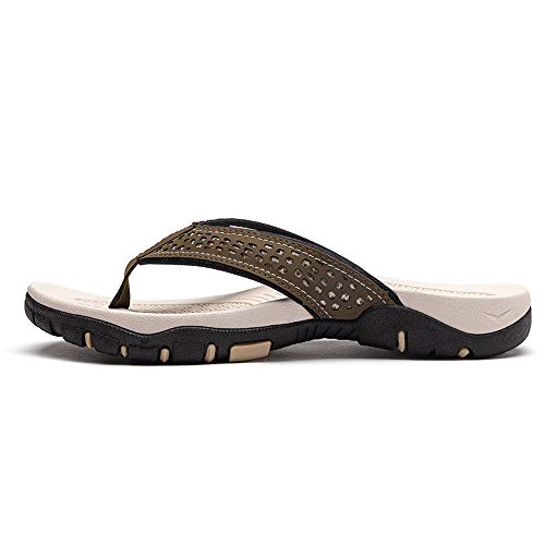 Image of GUBARUN Mens Sport Flip Flops Comfort Casual Thong Sandals Outdoor