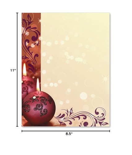 PaperDirect Christmas Memories Collage Stationery, Letters, Cards, Invites, Border Papers, Letterhead 8.5 x 11, 25 sheets, Elegant Premium Business Corporate Writing Paper - Image 3
