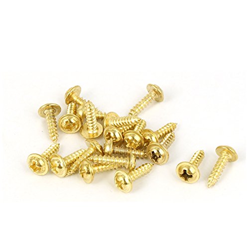 Image of uxcell 45mm x 8mm Double Hole Sawtooth Picture Frame Hanging Hangers 10PCS w Screws