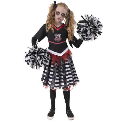 Disfraz de animadora zombie para niñas Spooktacular miniatura 7