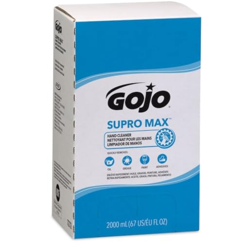 Image of GOJO 7272-04 Supro Max Hand Cleaner 2000 mL Refill for GOJO PRO TDX Dispenser (Pack of 4)
