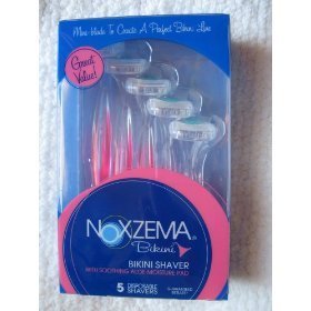 Buy 5 PACK NOXEMA BIKINI SHAVERS RAZORS NEW Online at Low Prices in ...