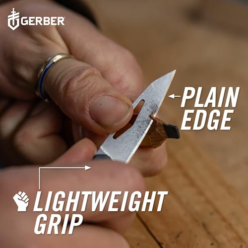 Gerber Gear LST Mini - Lightweight Folding Pocket Knife for Hiking, Camping - EDC Tool - Durable Stainless Steel Blade - Blue - Image 4