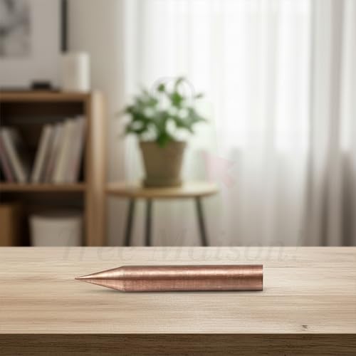 Image of Copper Kilak (4 Inch Approx) Weight of 1 kilak 146gm Approx | Conical Rod | Vastu Nail for Vastu Dosh Correction | Vastu Remedy | Vastu Kilak Remedy | (Set of 4)