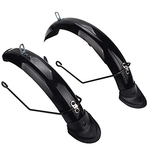 Jeu de Garde-Boue, Garde-Boue de vélo, Garde-Boue de vélo Garde-Boue de vélo Tout Compris Accessoires de vélo for Voiture électrique Pliable de 14 Pouces