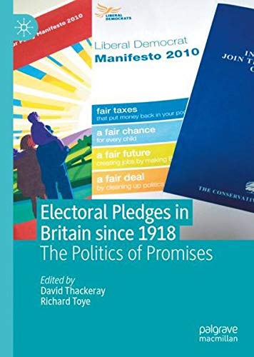 Buy Electoral Pledges in Britain Since 1918 — BookShops.in
