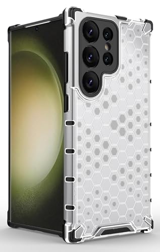 Image of Glasgow Back Case Cover Designed for [ Samsung Galaxy S24 Ultra 5G ] (Stylish Look | Shock Proof) - Transparent