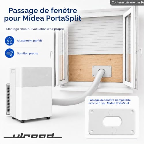 Bride compatible avec Midea Portassplit Climatiseur Porta Split Accessoires – vue 2