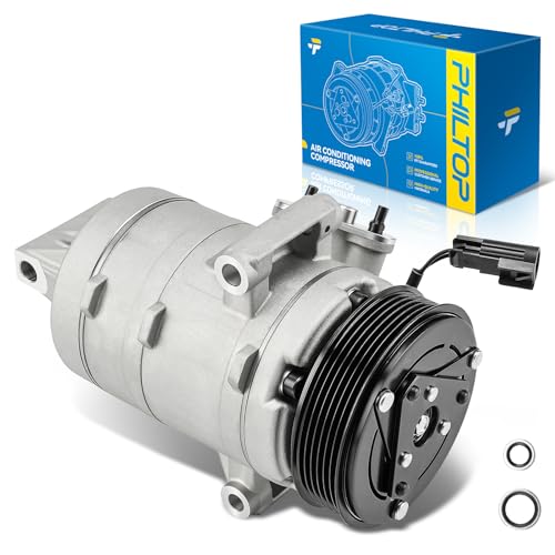 Image of PHILTOP NEW AC Compressor w /Clutch for Lincoln MKZ 2007-2012 3.5L | for Ford Fusion 2010-2012 3.5L, Replaces# 5512378 140381C 1984X 11168649 815676 A75830 6512378 CO11213Z 275830 C1781 YCC387