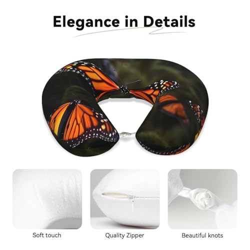 Almohada de espuma viscoelástica para viaje cuello miniatura 2