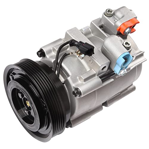 Image of ECCPP AC Compressor Fit for Hyundai Santa Fe 2.7L 2001-2006 Fast Cooling AC Compressor with Clutch