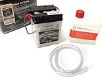 honda rs 500 zu verkaufen 1982 6V 4Ah Motorrad Batterie 6N4-2A (71 x 71 x 96 mm) für Honda CB 50 J, XL 500