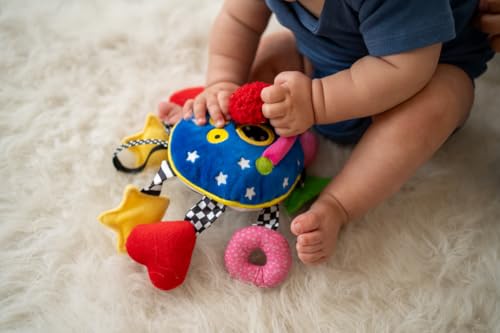 Manhattan Toy Baby Whoozit 6" Stroller and Travel Activity Toy - image 2