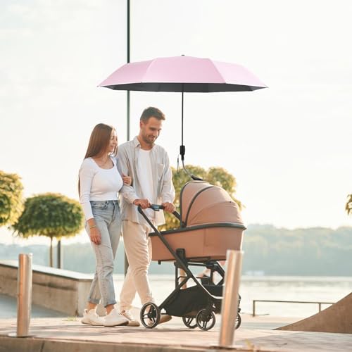 Ombrelle de poussette ajustable et parasol solaire pour bébé - 6