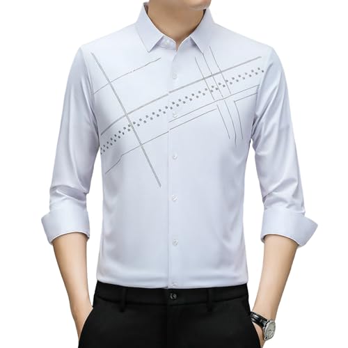 Haut homme style coréen sans couture polyvalent pour éviter les plis rigides
