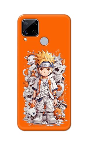 Image of PRINTFIDAA Printed Hard Back Cover Case for Realme C15 | Realme C12 | Realme Narzo 20 | Narzo 30A | Realme C25 | C25s Back Cover (Famous Anime Cartoon Character) -112