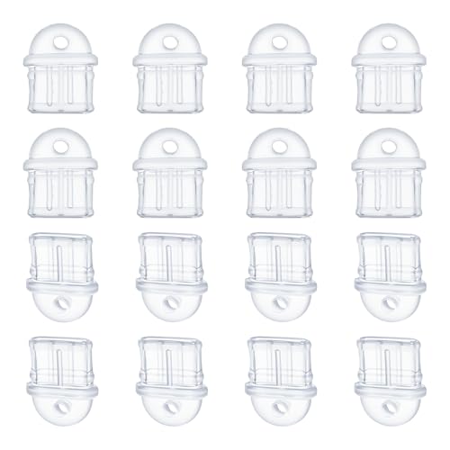 Hpmjz 50 Pcs USB C Dust Plug Cell Phone Dust Plug Type C Anti-Dust Cover Clear Charging Port Plugs Dusts Cover with Hanging Hole for Women Men Phones Earphones Laptops Accesories