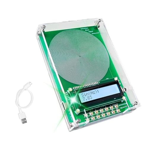Giyofom Générateur de Fréquence Personnalisé V2, Générateur de Résonance SchumannWave 7.83Hz 0.01Hz~200000Hz Onde Sinusoïdale Ajustable C