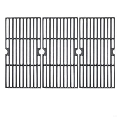16 15/16 Inch Cast Iron Cooking Grates for Charbroil Advantage 463343015, 463344015, 463344116, G421-0008-W1 Advantage 3 Burner Gas 2 Coal Parts 463340516, Tru Infrared 463336016 Replacement Parts