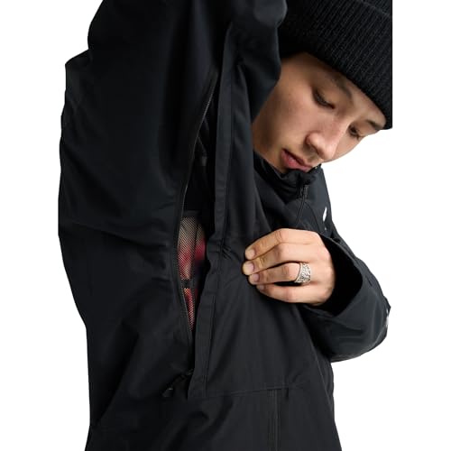 Image of Burton Men's Reserve 2-Layer Insulated Jacket - Waterproof Winter Snowboard Jacket with Helmet Compatible Hood