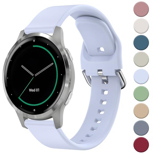 Image of Tobfit 18mm Silicone Watch Strap Compatible for Titan, Timex, Casio, Sonata,HMT etc,Quick Release Sport Loop Colorful Strap
