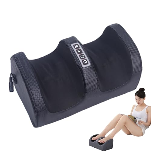Riaisttd Masajeador para pies, con calefacción ajustable y funcionamiento silencioso, masajeador ligero para pies - Para familia, amigos y hombre