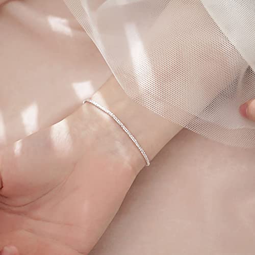 Walbest Bracelets, Bracelet Shiny Surface Highly Polished Compact Women Bracelet Jewelry Collection Beauty Accessories Bracelet Chain #TOP3