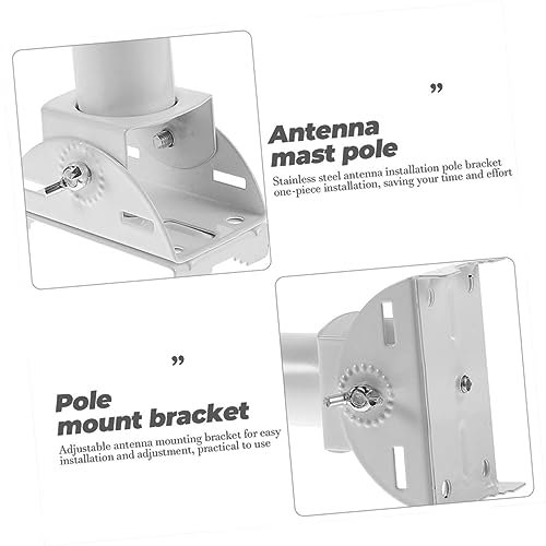 Fixation robuste pour mât antenne extérieure LIFKOME évitant les pertes de signal