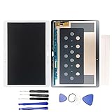 JayTong LCD Display & Replacement Touch Screen Digitizer Assembly with Free Tools for Galaxy Tab S 10.5 SM-T800 SM-T805 T800 T805 White