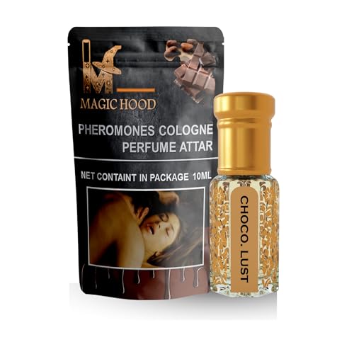 MAGICHOOD Roll-On Pheromone Cologne Last Long Perfume Attar Unisex For Men and Women 10ml (Chocolate)