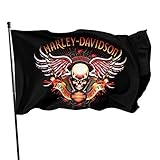 harley davidson fahnen flaggen Anlass: Dekoratives Banner, Das Hauptsächlich Für Innenhöfe, Gärten, Blumentöpfe Usw. Verwendet Wird. Geeignet Für Jede Terrasse Oder Jeden Balkon Und Ein Bezauberndes Dekor Für Jeden Garten Oder Rasen.