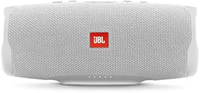 JBL Charge 4 - Waterproof Portable Bluetooth Speaker - White
