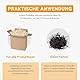 Paxit - Verpackungsmaterial Füllmaterial Weiß für Pakete 1kg, Nachhaltiges Verpackungsmaterial für Pakete und Versand, Umweltfreundliches 100% Recycelbar, Füllmaterial Geschenk