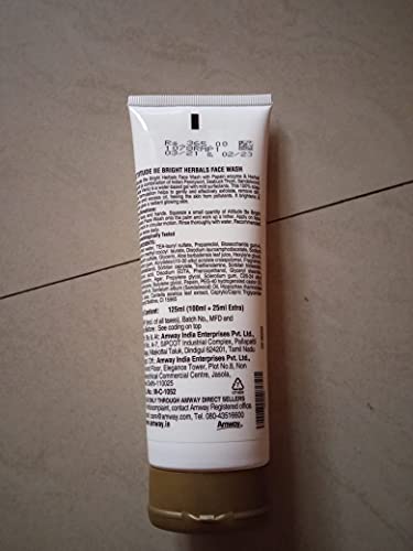 Image of Amway Attitude Be Bright Herbals Exfoliating Face Wash, 100ml Pack