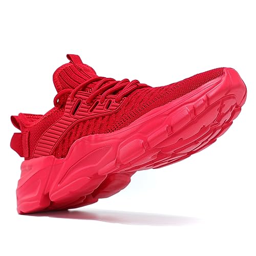 Image of Womens Running Shoes Slip on Breathable Lightweight Fashion Sneakers Athletic Sports Walking Gym Work Shoes