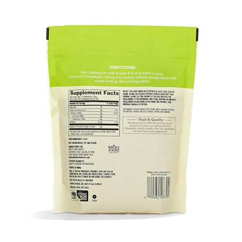 365 by Whole Foods Market, Psyllium Husk Organic, 12 Ounce - image 2