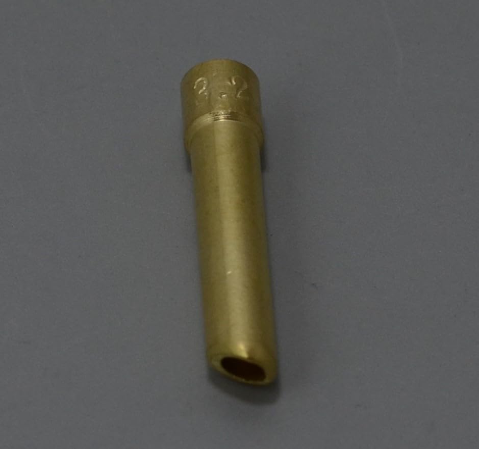 Image of RIVERWELD TIG Gas Lens Stubby Collet Body 45V27S 4C418GS 1 /8'' 3.2mm | TIG Short Wedge Collet Kit for DB SR WP 17 18 26 TIG Welding Torch 10pcs