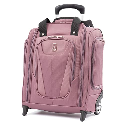 Image of Travelpro Maxlite 5 | Rolling Underseat Bag, Dusty Rose Pink, 15-Inch, Maxlite 5 Rolling Underseat Compact Carry-on Bag