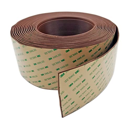 Image of Anti Slip Tape 4 Inch Wide, Waterproof Grip Adhesive Heavy Duty High Traction Friction for Indoor /Outdoor Steps (10 Ft /Brown).