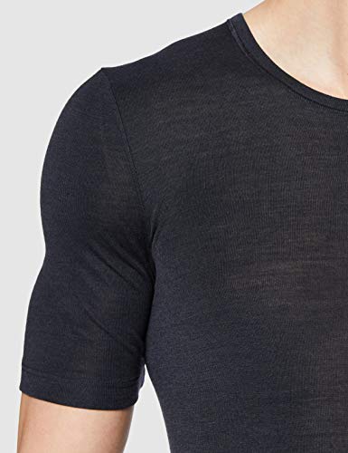 HANRO Men's Woolen Silk M S/SLV Shirt 734012