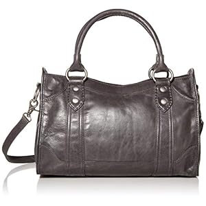 Frye Melissa Zip Satchel Leather Handbag