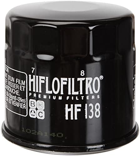 Hiflofiltro HF138 Black Premium Oil Filter