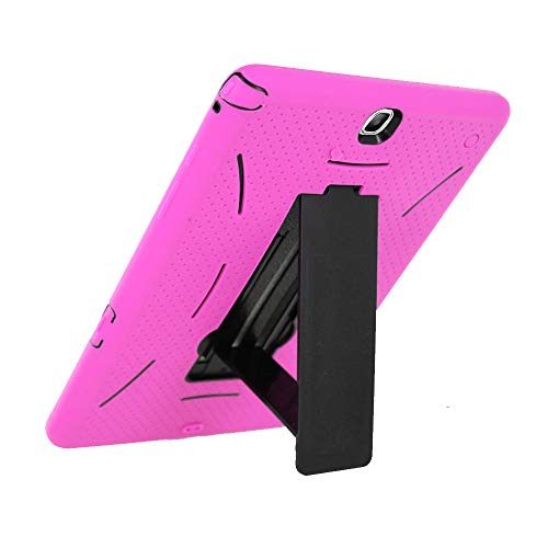 Galaxy Tab A 8.0 2015 Case T350, Kiq Full-Body Durable Drop Protection Case Cover Kickstand For Samsung Galaxy Tab A 8" Sm-T350 Sm-T355 (Hot Pink) #TOP1