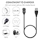 Vancle Ladekabel Ladegerät für Garmin Vivoactive 5 4 3 3S 4S Ladegerät, Garmin Venu Sq/Sq Music/Sq 2/Sq 2 Music/2 Plus Ladekabel, Verbessertes Garmin Uhr Ladegerät, USB Tragbares Schnellladekabel 1M